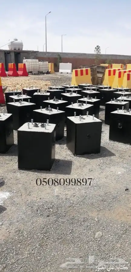 نيوجرسي قواعد اناره منتجات خرسانية بريكاست حواجز امنية بترات 42