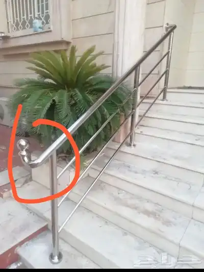 حداد اتنانلس استيل دربزين مسابح مسكة كبار السن 96
