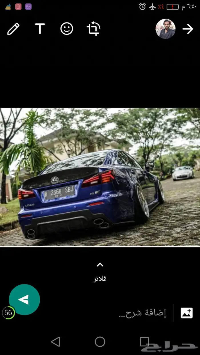 تعديل لكزس الى F سبورت زوايد bodykit لكزس 4