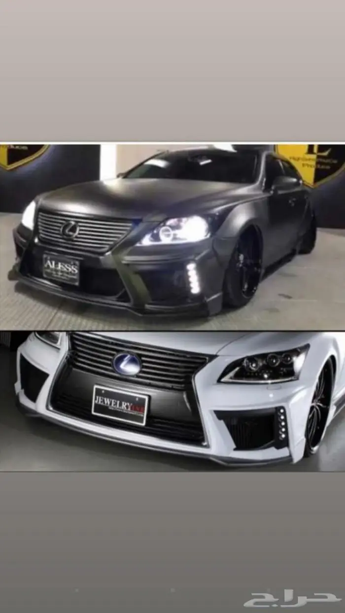 تعديل لكزس الى F سبورت زوايد bodykit لكزس 7