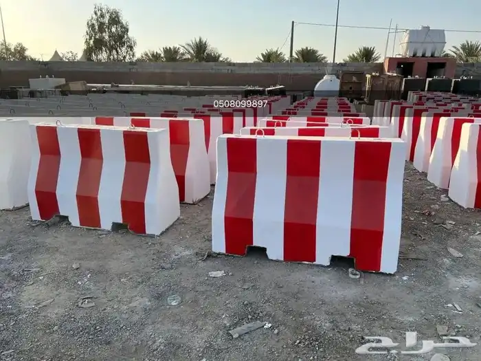 نيوجرسي قواعد اناره منتجات خرسانية بريكاست حواجز امنية بترات 20