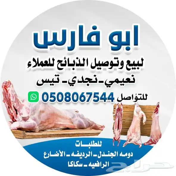 ذبايح للبيع بدومة الجندل 0