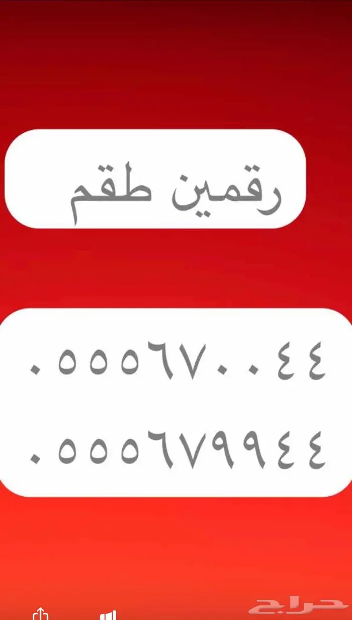ارقام مميزة خمسات و اصفار 5.5.5.5.5.0.0 2