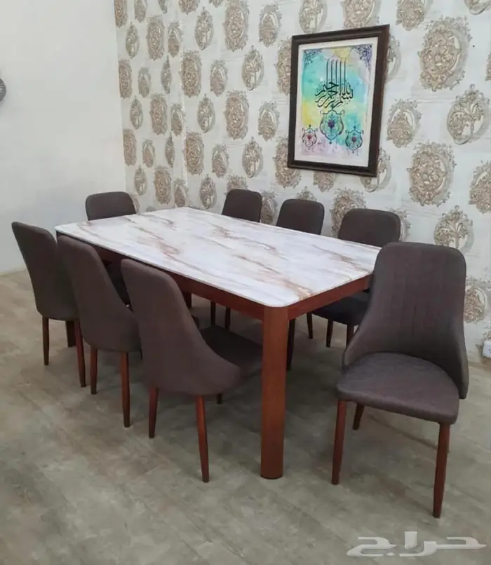 طاولات طعام جديدة بالكرتون موديلات حديثة 7