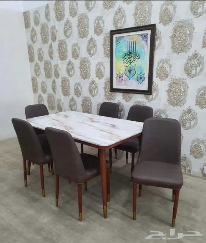 طاولات طعام جديدة بالكرتون موديلات حديثة 12