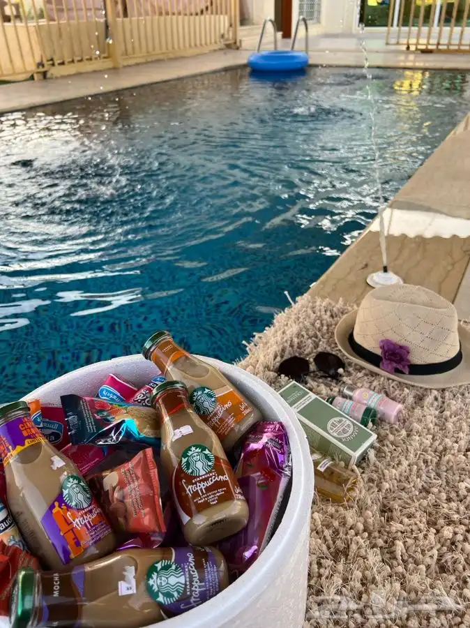 شاليه القريات الشمال الرديفه جماجم الناصفةمسابح وخيول مجانيه 33