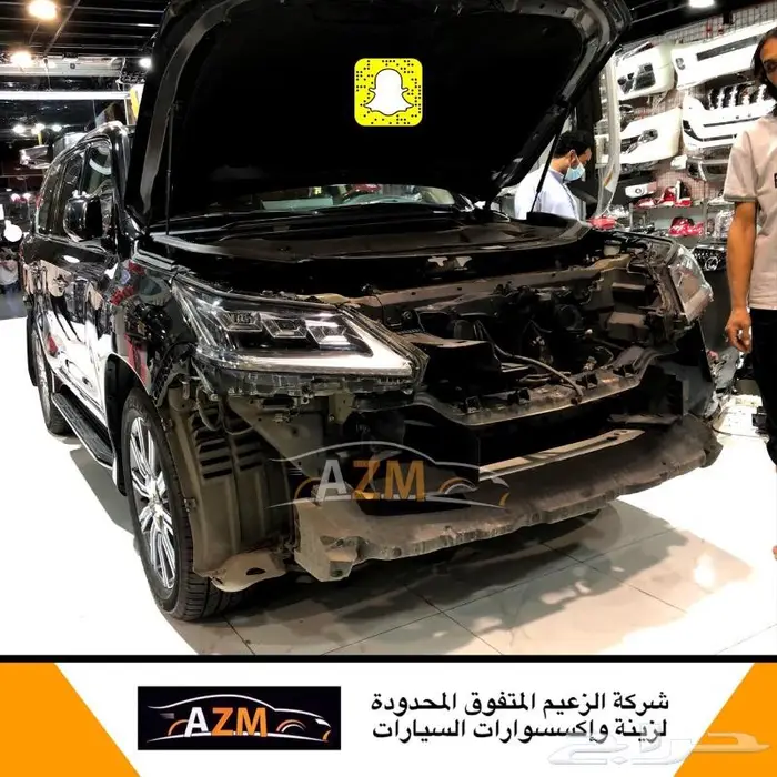 تجديد جيب لكزس LX570 2016 الى شكل 2021 10