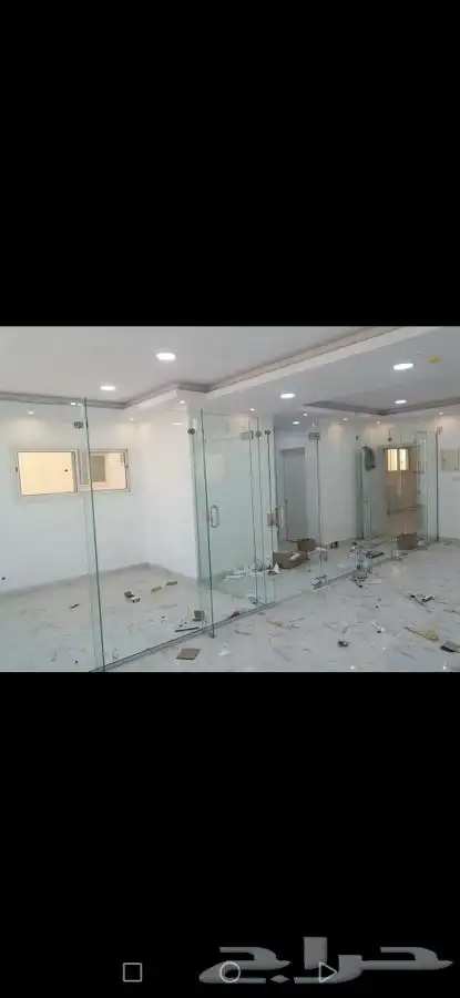 زجاج قواطع ومكاتب وتقسيم زجاج سكريت وقواطع المساجد 32