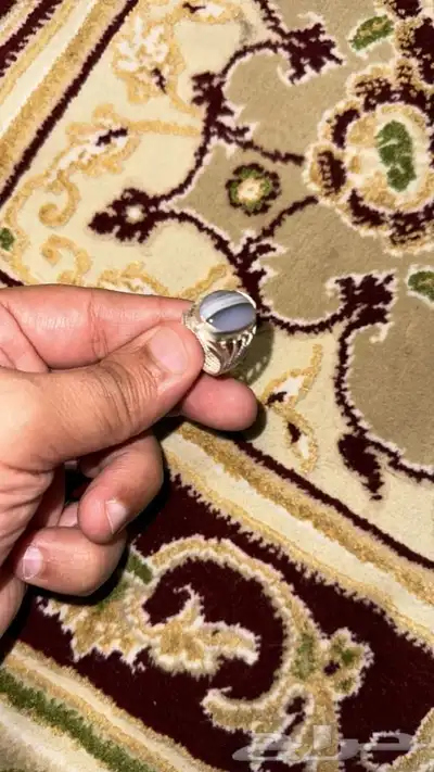 خاتم عقيق يمني حر 5
