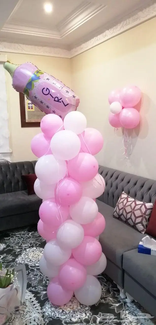 تنسيق بالونات 4