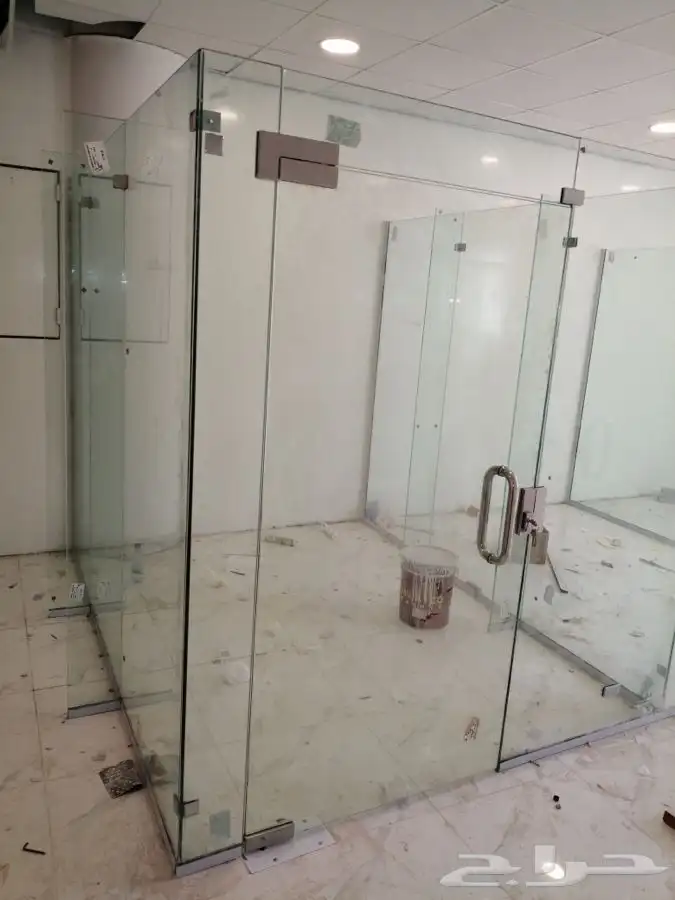 زجاج قواطع ومكاتب وتقسيم زجاج سكريت وقواطع المساجد 28