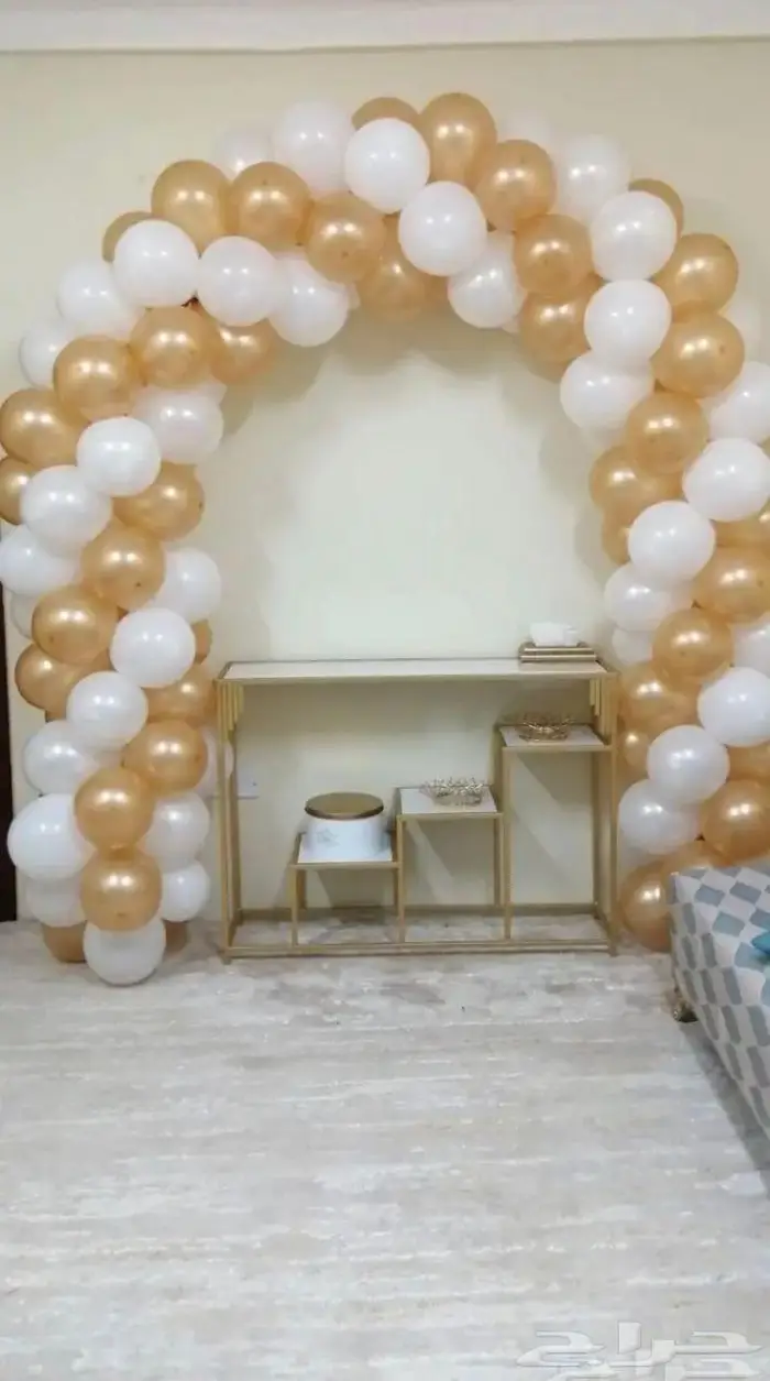 تنسيق بالونات 6