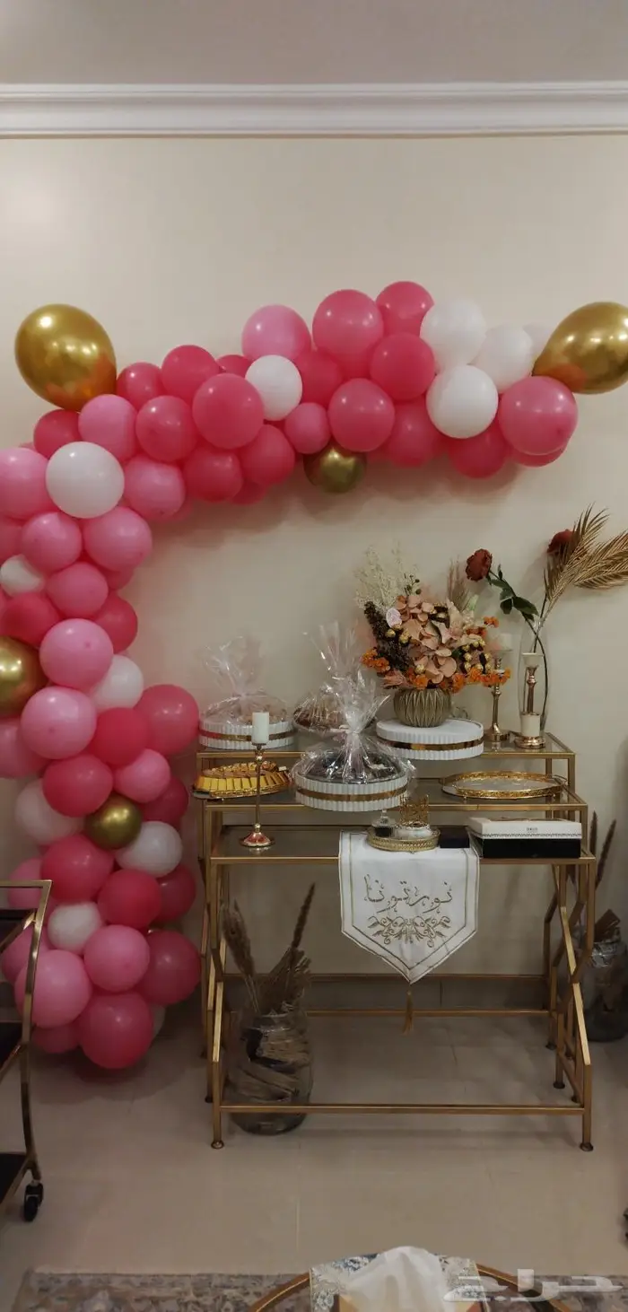 تنسيق بالونات 10