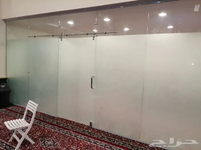 زجاج قواطع ومكاتب وتقسيم زجاج سكريت وقواطع المساجد 19