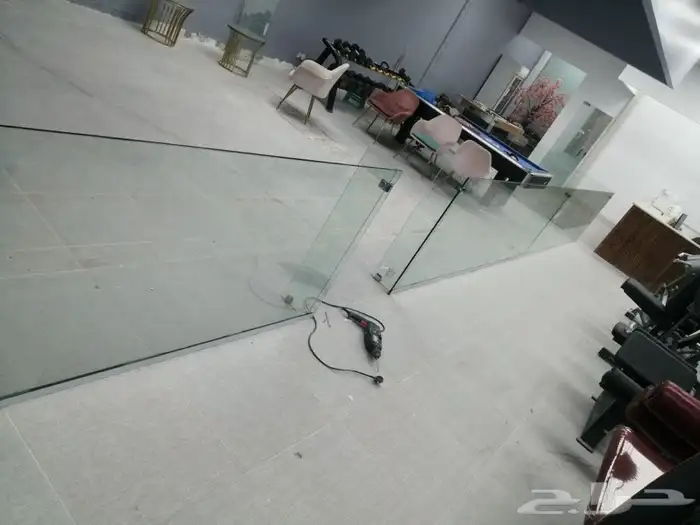 زجاج قواطع ومكاتب وتقسيم زجاج سكريت وقواطع المساجد 12