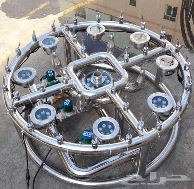 شلال مطري نافوره راقصة مصب مطري 3