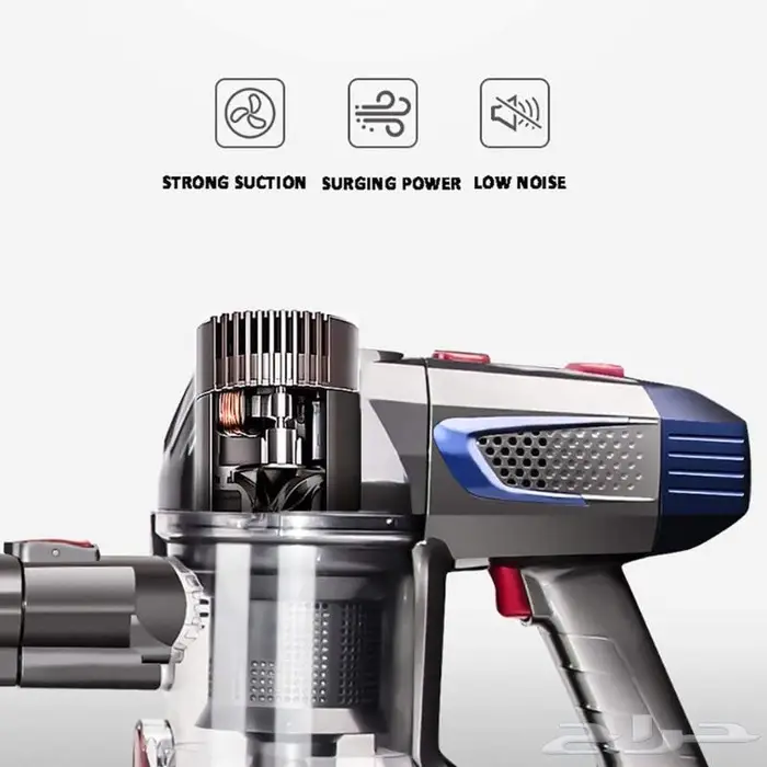 مكنسة كهربائية لاسلكية متعددة الإستخدام 4