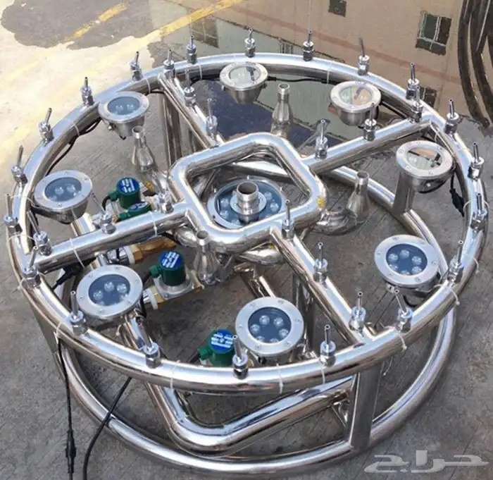 شلال مطري نافوره راقصة مصب مطري 4