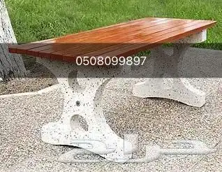 سلات نفايات كراسي خرسانية احواض زرع مصدات جلسات خرسانية بتر 17