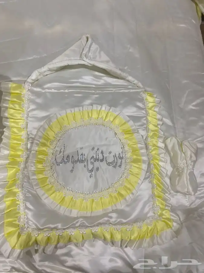 طقم ملابس رضيع ومفرش سرير الام والمولودمجموعة بيت الطفل سلة 2