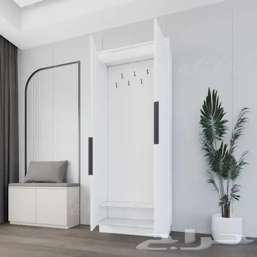 دولاب عبايات ثلاثه الوان Luxury 5
