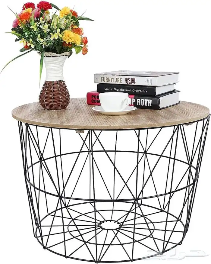 طقم طاولتين جانبية أوخدمة ( جديدة) 0