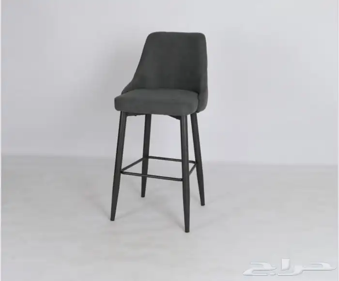 كراسي بار او مطبخ مرتفعه مديلات حديثة خامات فخمة وتس فقط 10