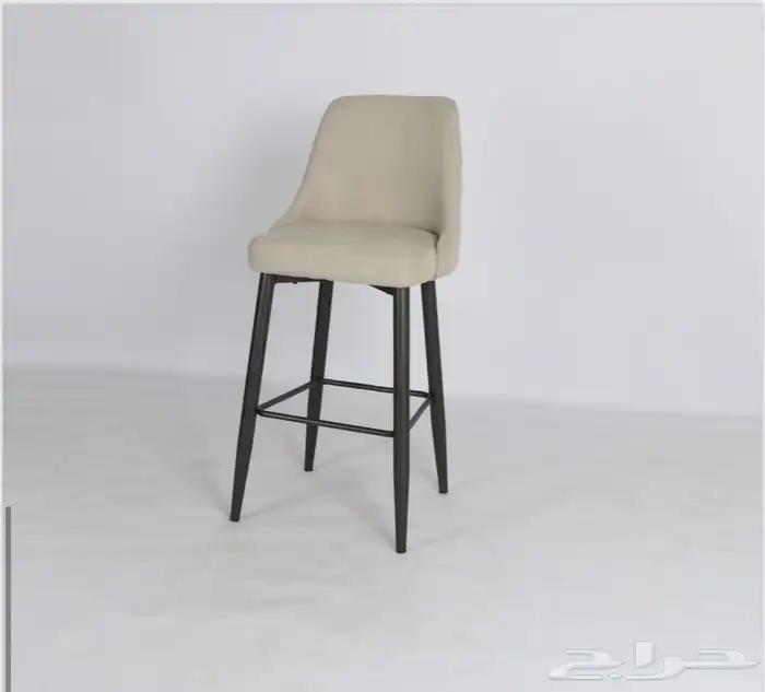 كراسي بار او مطبخ مرتفعه مديلات حديثة خامات فخمة وتس فقط 11