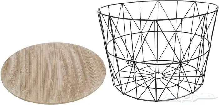 طقم طاولتين جانبية أوخدمة ( جديدة) 3