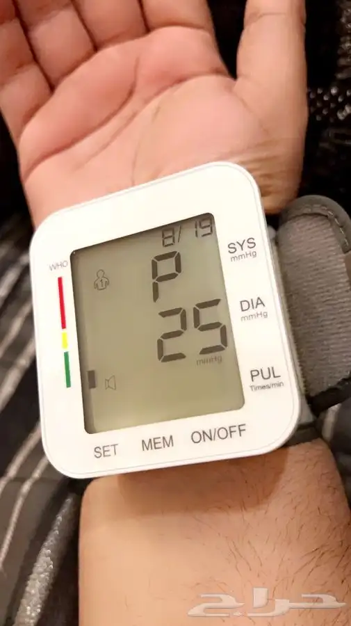 جهاز قياس الضغط ونبضات القلب 2