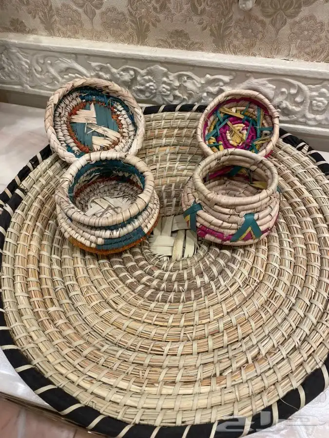 أعمال يدوية من سعف النخل 0