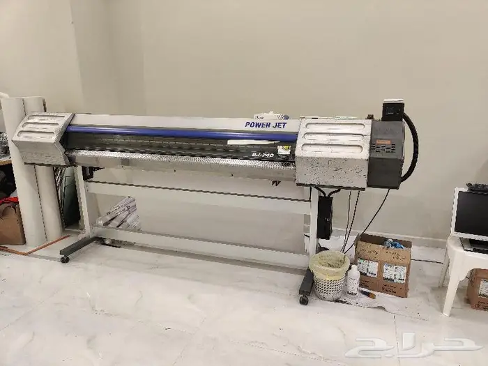 طابعة رولاند Roland اليابانية عرض 186 سم 3