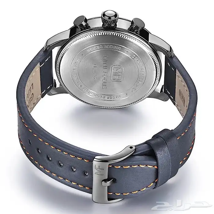 ساعة رجالية جلد من MINI FOCUS 6