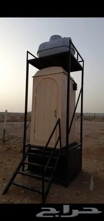 حمامات فيبر متنقل عربي فرنجي 2