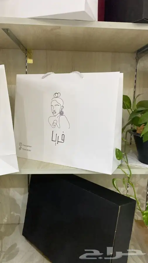 مطابع طباعة دعاية وإعلان أكواب بوكسات عبايات ليبل قماش لوقو 61