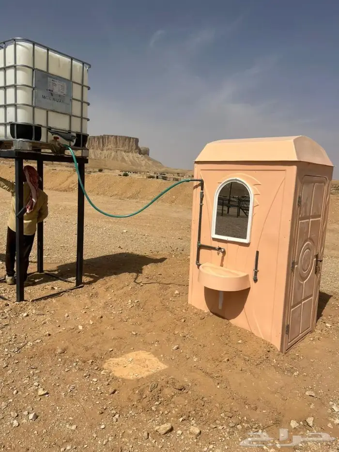 حمامات فيبر متنقل عربي فرنجي 3