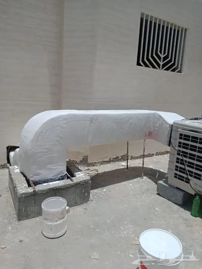 تاسيس دكت مكيفات مركزي باكج مكيفات مخفي مستخدم و جديد 1