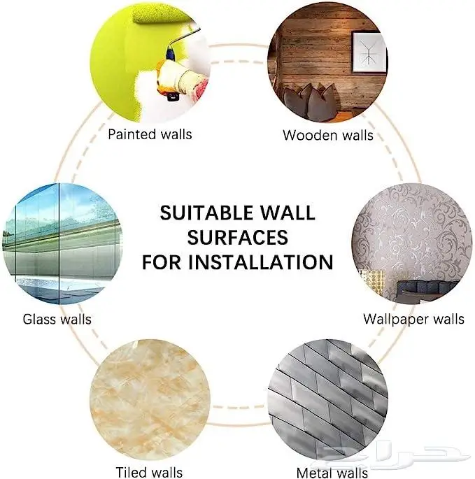 ساعة حائط كبيرة ثلاثية الأبعاد من الأكريليك 1