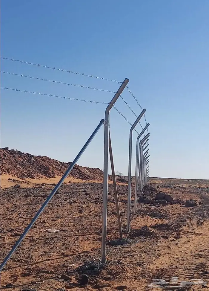 تشبيك مزارع واتسوير الاراضي بسياج الامني 5