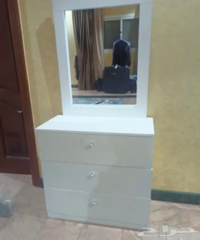 دولاب ملابس  سرير خشب  مرتبه سليب 3