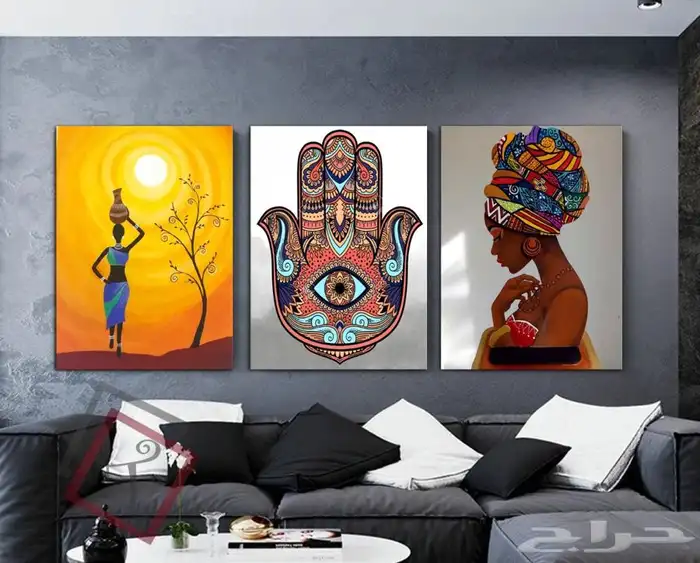 لوحات فنية جدارية ديجيتال 3D 17