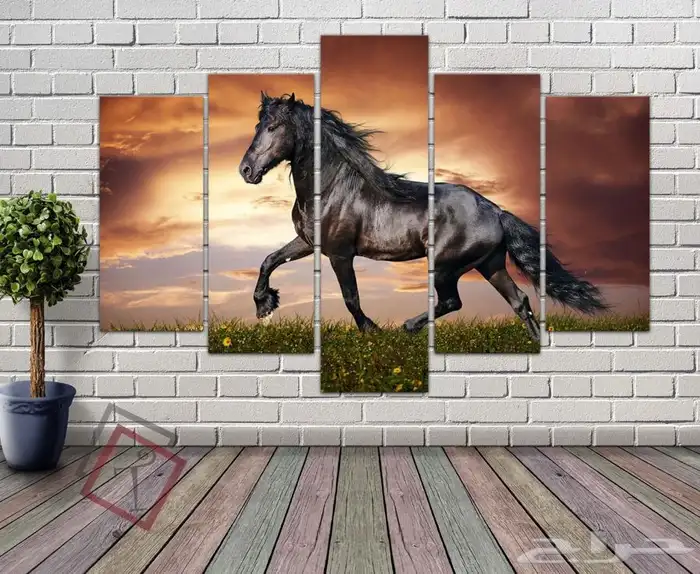 لوحات فنية جدارية ديجيتال 3D 6