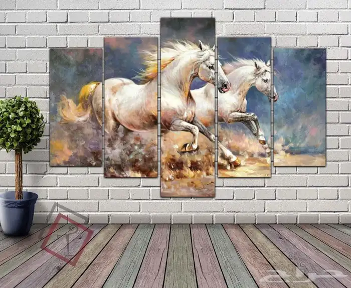 لوحات فنية جدارية ديجيتال 3D 8