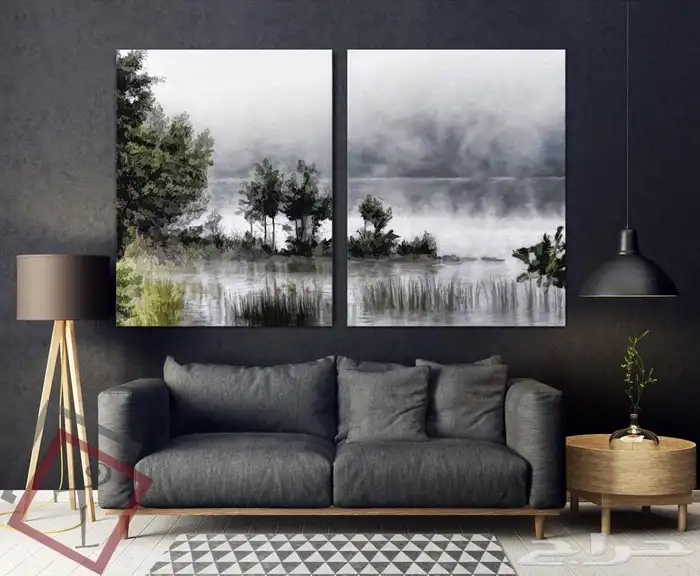 لوحات فنية جدارية ديجيتال 3D 4