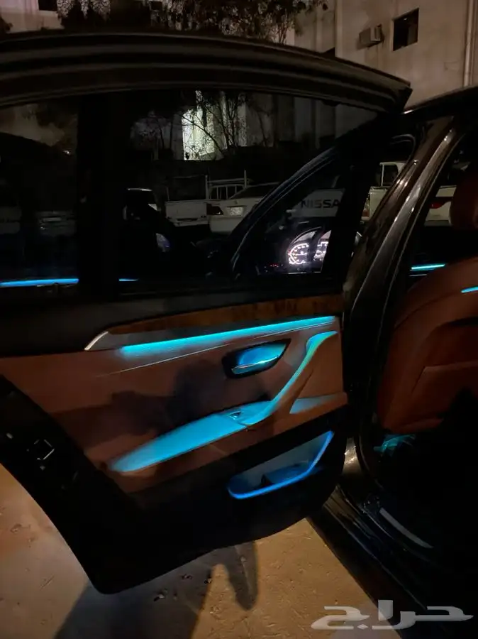 تركيب الالياف الضوئية على بي ام BM فة 528 2