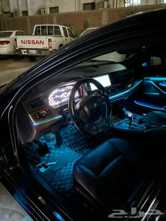 تركيب الالياف الضوئية على بي ام BM فة 528 1