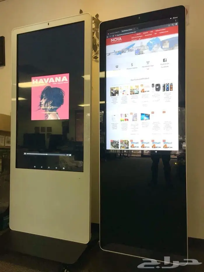 شاشات اعلانات تفاعليه طولية لعرض الاعلانات 2