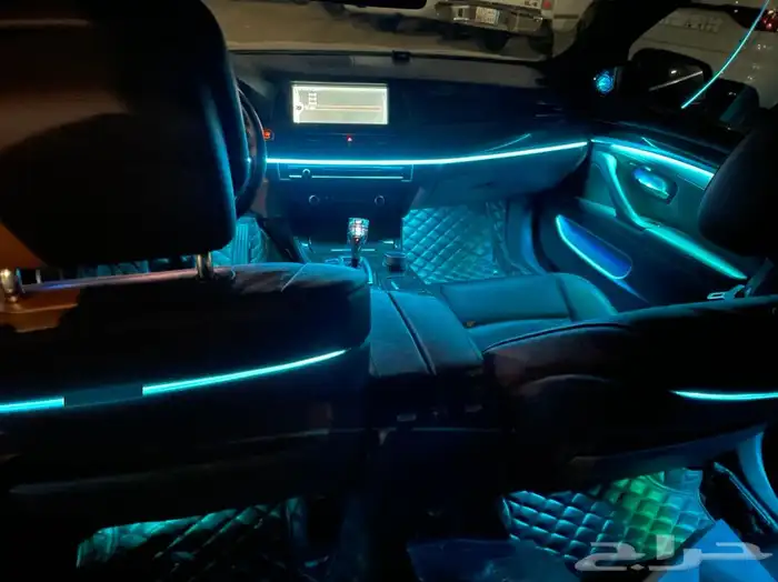 تركيب الالياف الضوئية على بي ام BM فة 528 5