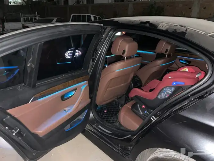 تركيب الالياف الضوئية على بي ام BM فة 528 4