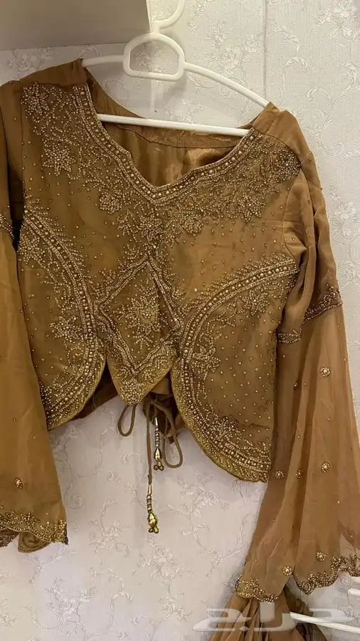 لبس هندي نسائي ملابس غمرة فساتين جلوة شرارة ازياء عروس فخمة 1